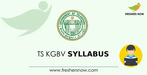 TS KGBV Syllabus 2024 & Exam Pattern PDF Download .